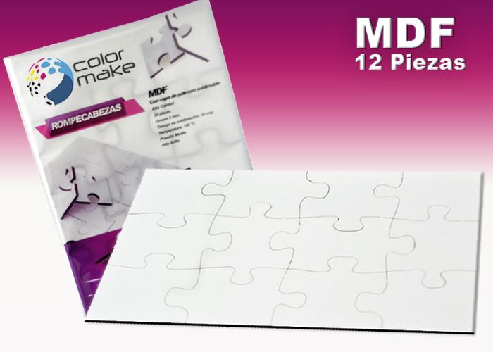 Rompecabezas MDF 6 Piezas 20cm x 13,5cm