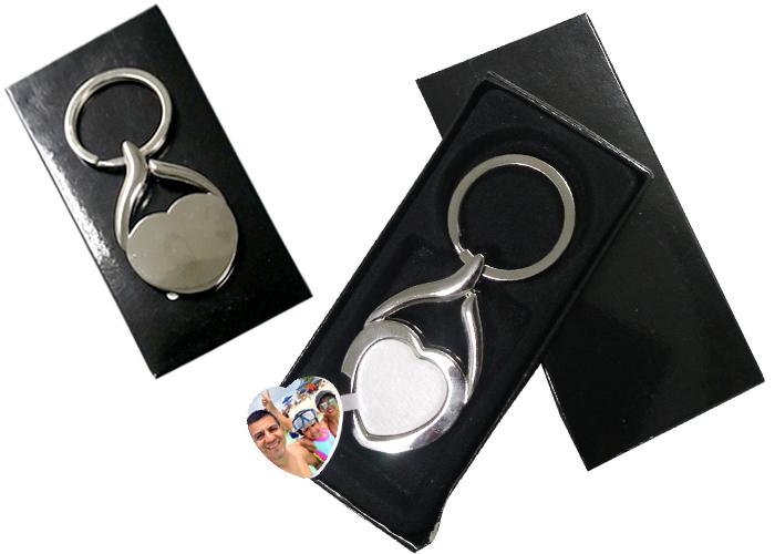 Llavero Metalico Mano Corazon Sublimable Llmcs