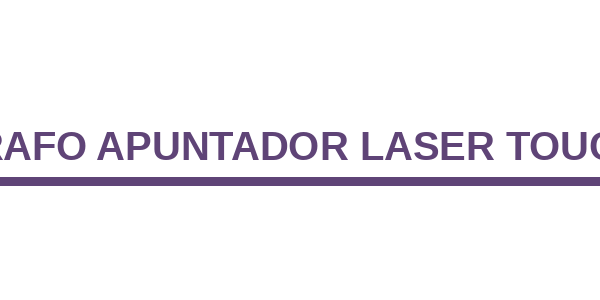 Boligrafo Apuntador laser Touch T312