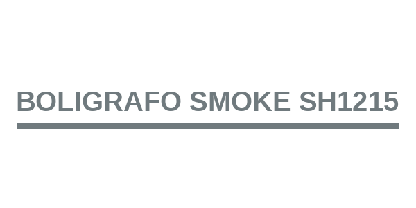 Boligrafo Smoke Sh1215