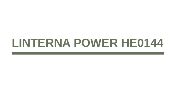 Linterna Power HE0144