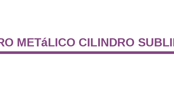 Llavero Metálico Cilindro Sublimable