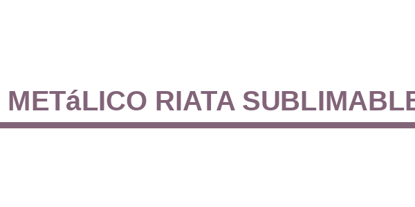 Llavero Metálico Riata Sublimable YSK-116