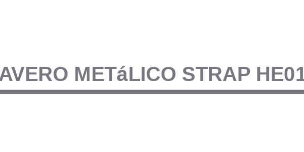 Llavero Metálico Strap HE0161
