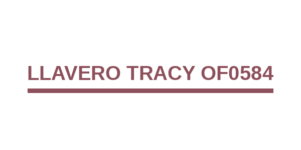 Llavero Tracy OF0584