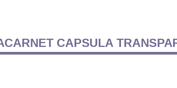 Portacarnet Capsula Transparente