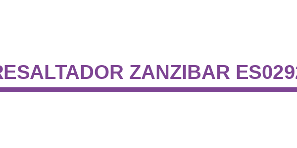 Resaltador Zanzibar ES0292