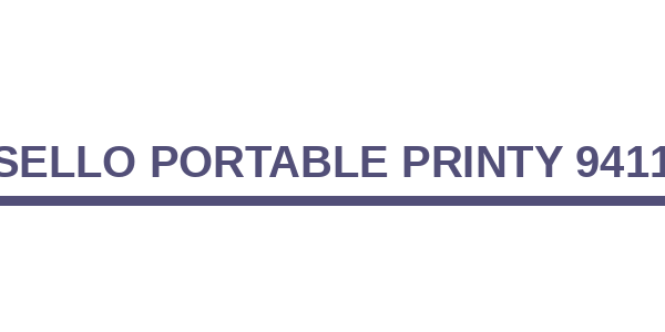 Sello Portable Printy 9411