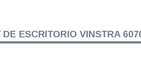 Set De Escritorio Vinstra 60700 N