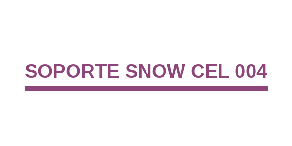 Soporte Snow CEL 004