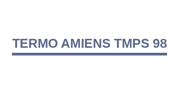 Termo Amiens TMPS 98