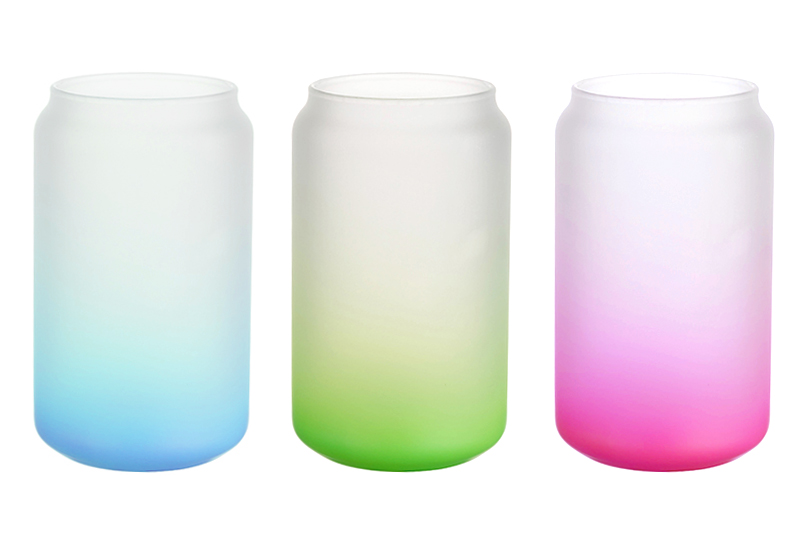 Vaso Pequeño Opalizado Fondo Neon